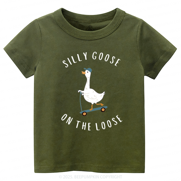 Silly Goose On The Loose Toddler&Kid's Tees Beepumpkin 3