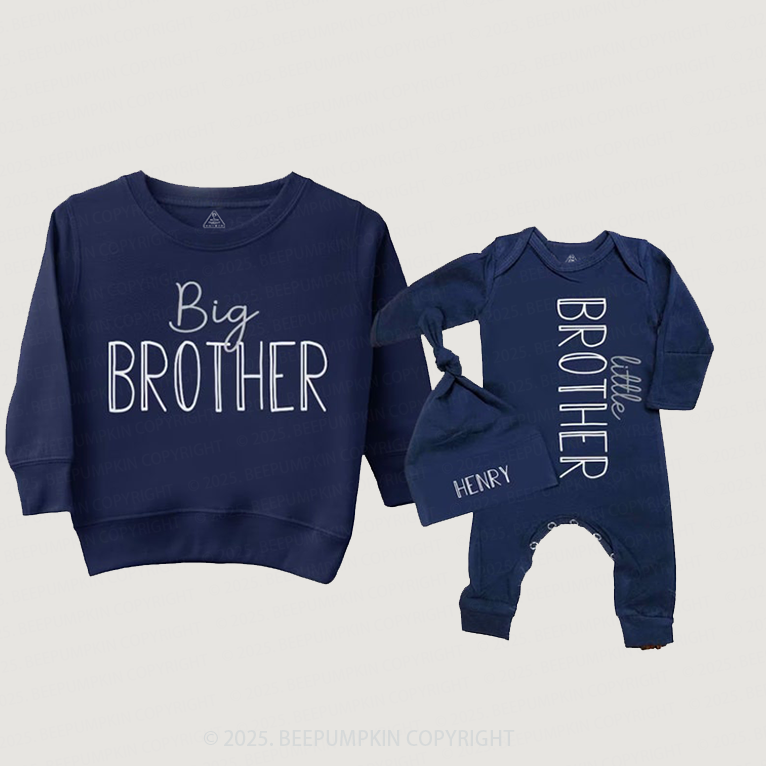 Personalized Family Navy Blue Matching Set