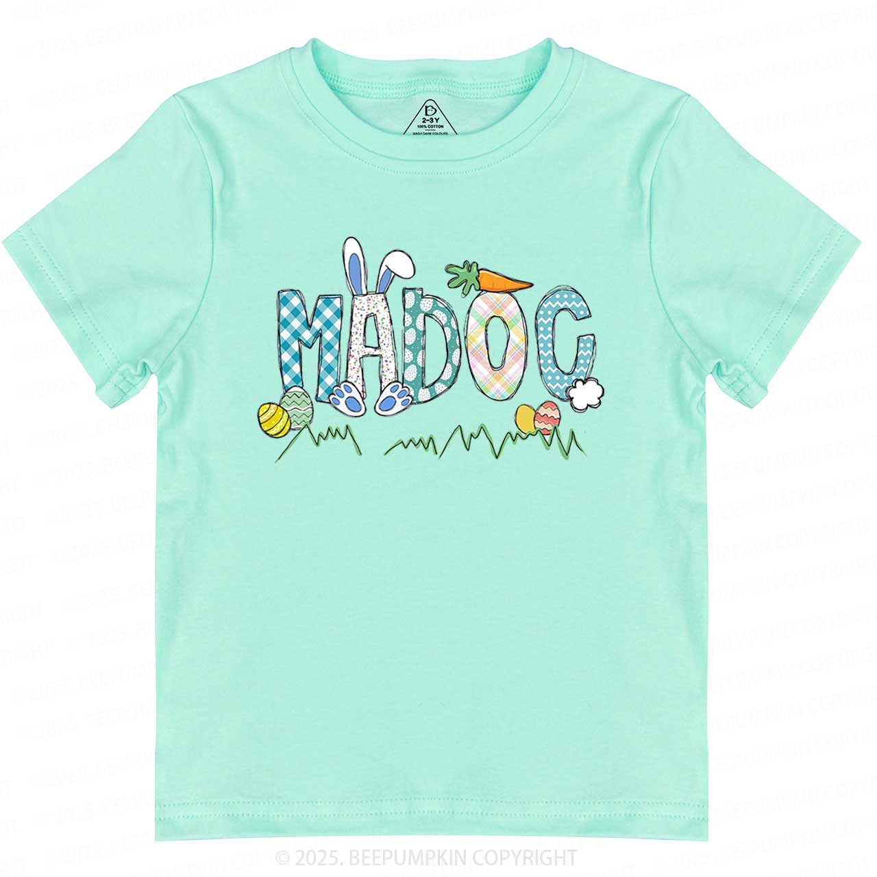 Personalized Easter Name Toddler&Kid's Tees Beepumpkin