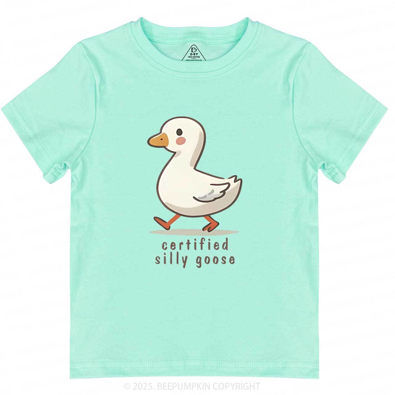 Certified Silly Goose Toddler&Kid's Tees Beepumpkin