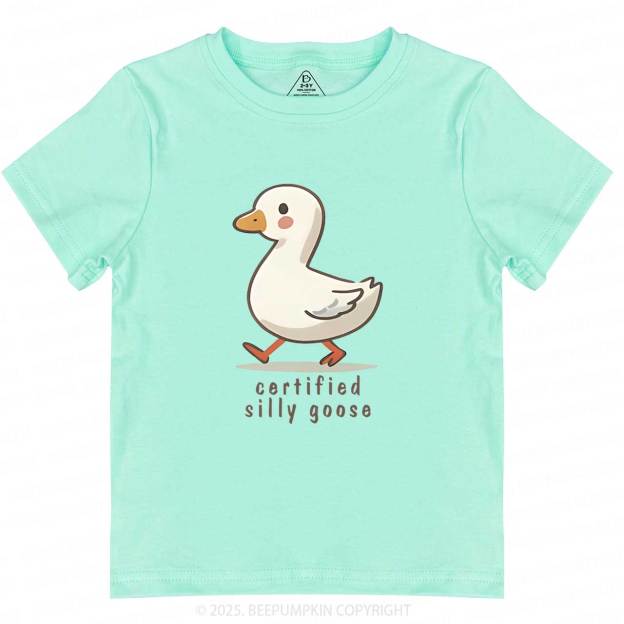 Certified Silly Goose Toddler&Kid's Tees Beepumpkin