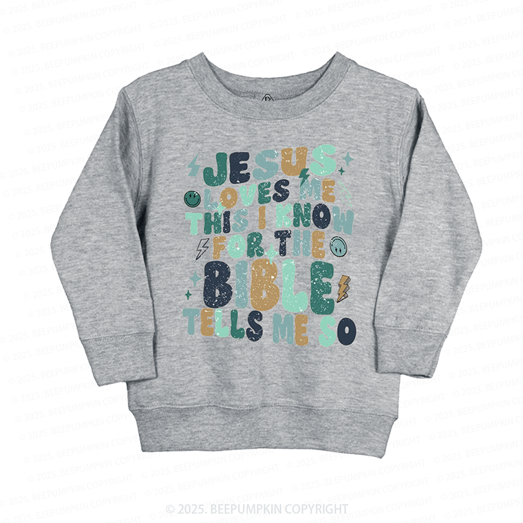 Jesus Loves Me Kid's Sweatshirt
