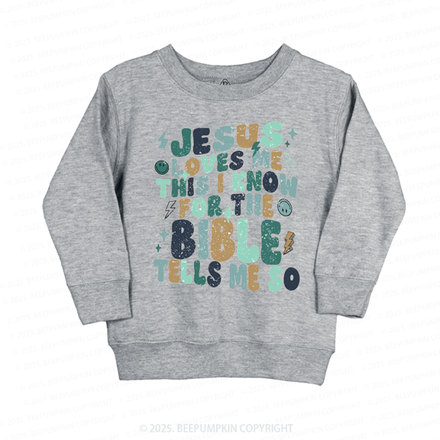 Jesus Loves Me Kid's Sweatshirt