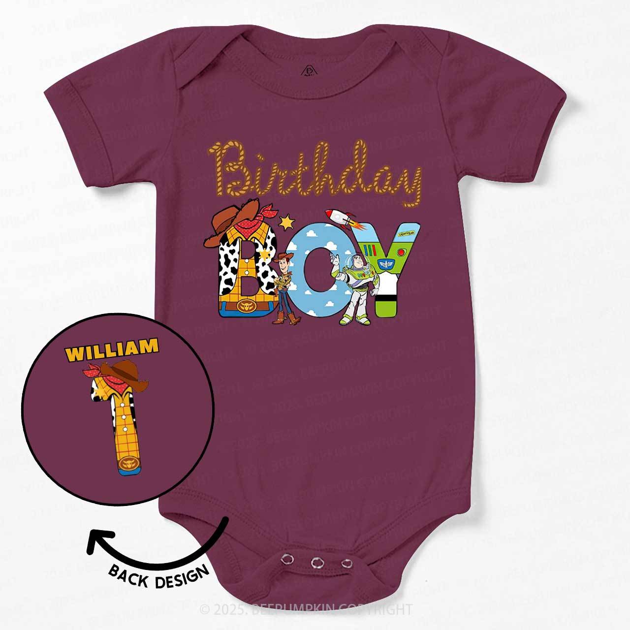 Personalized Birthday Bodysuit Beepumpkin