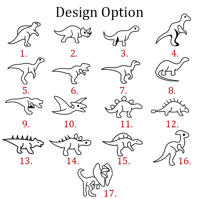 Personalized 17 Types Of Dinosaurs Washed Baseball Cap For Kids