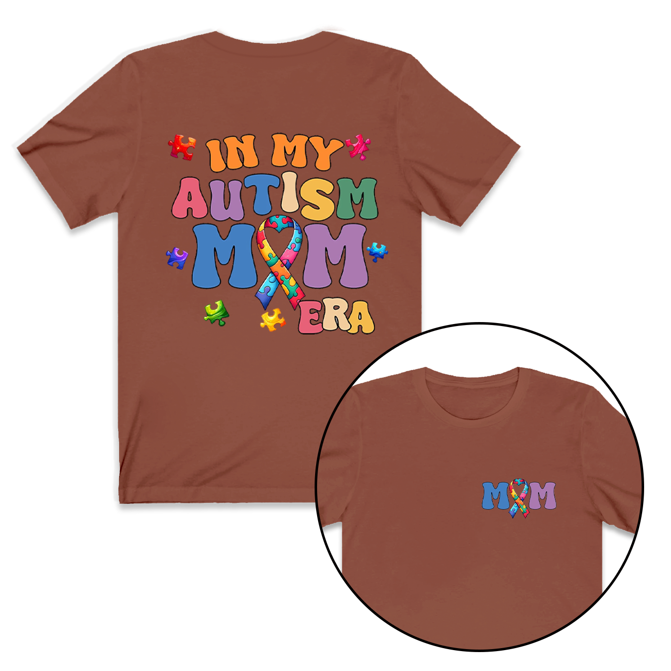 In My Autism Mom Era T-Shirts