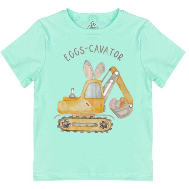 Eggs-Cavator Toddler&Kid's Tees Beepumpkin