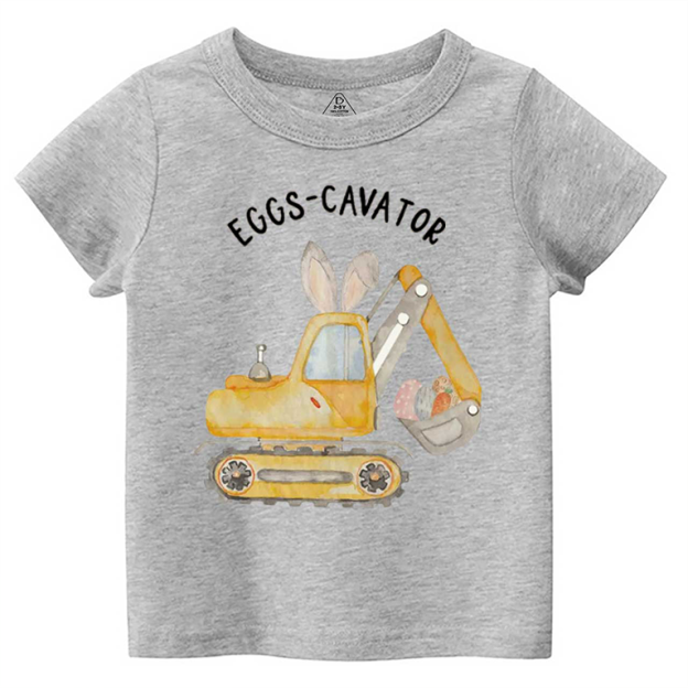 Eggs-Cavator Toddler&Kid's Tees Beepumpkin