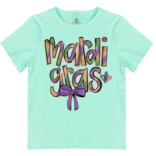Mardi Gras Toddler&Kid's Tees Beepumpkin