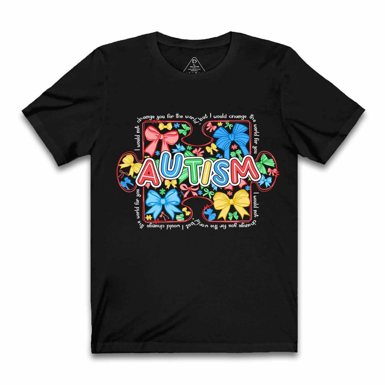 Autism Awareness Coquette Mama T-Shirts