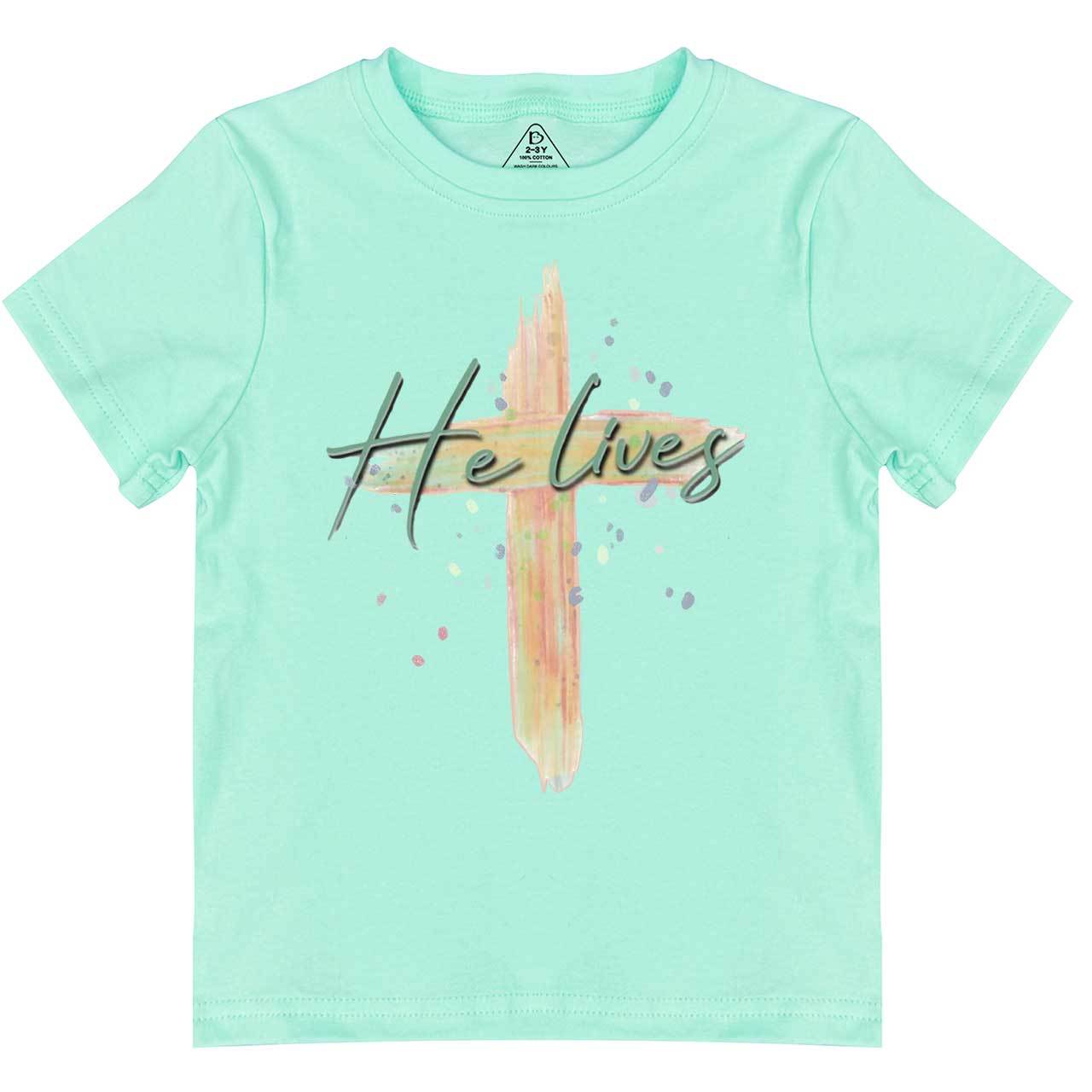 He Lives Natural Toddler&Kid's Tees Beepumpkin