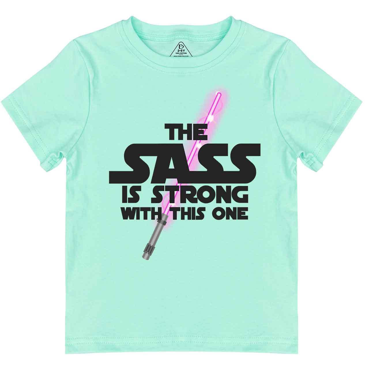 The Sass Is Strong With This One Toddler&Kid's Tees Beepumpkin 7