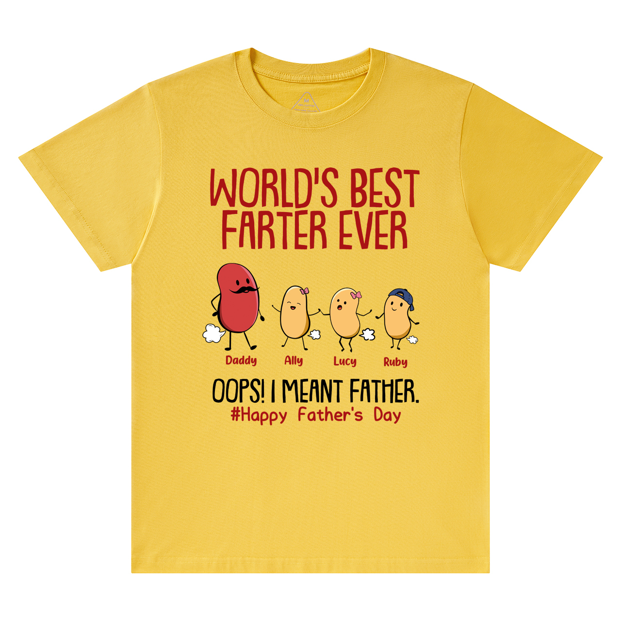 World's Best Farter Ever I Mean Father Funny Personalized Shirt