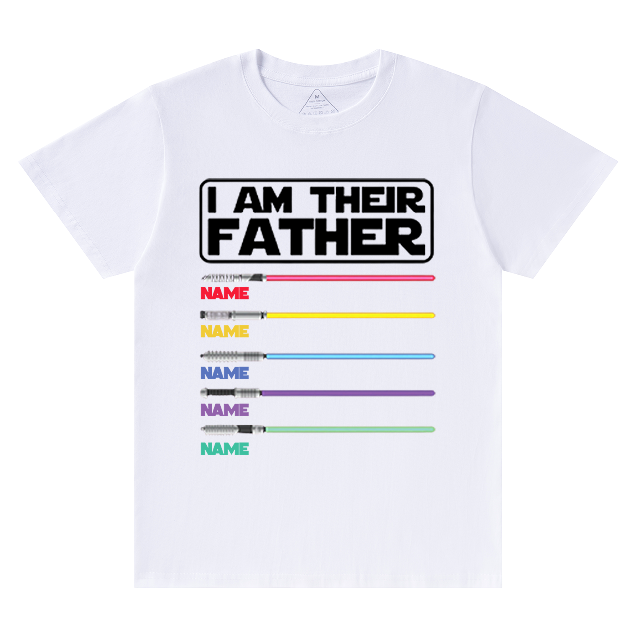 Personalized I Am Their Father T-shirt