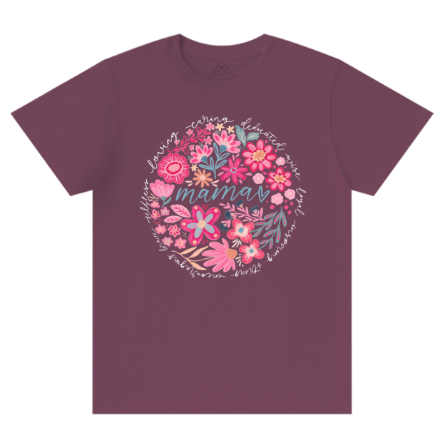 Boho Floral Mama T-Shirts