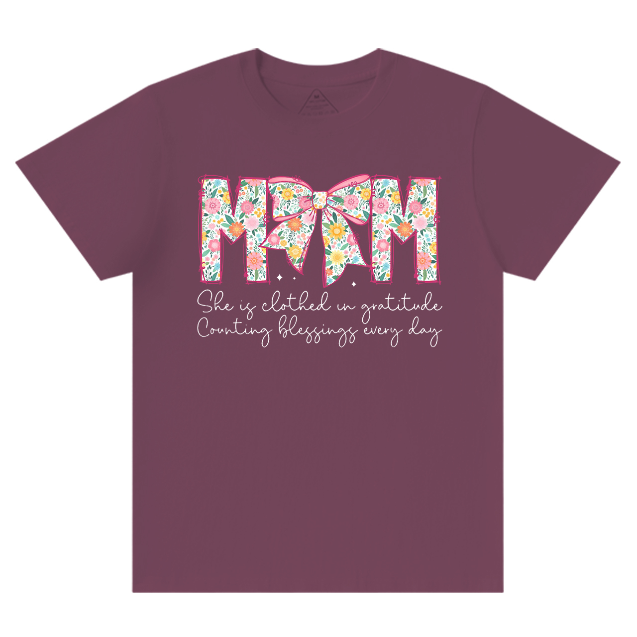 She Is Clothed In Gratitude Mama T-Shirts