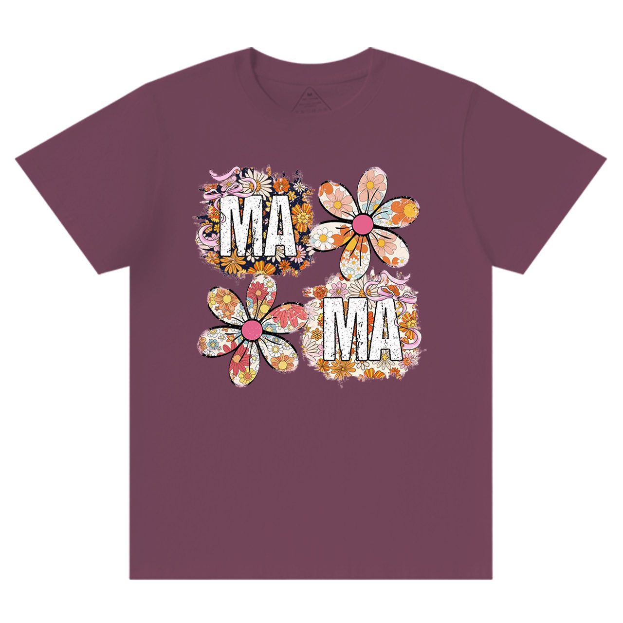 Retro Comfort Colors Floral Mama T-Shirts