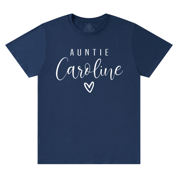 Personalized Aunt name T-Shirts 
