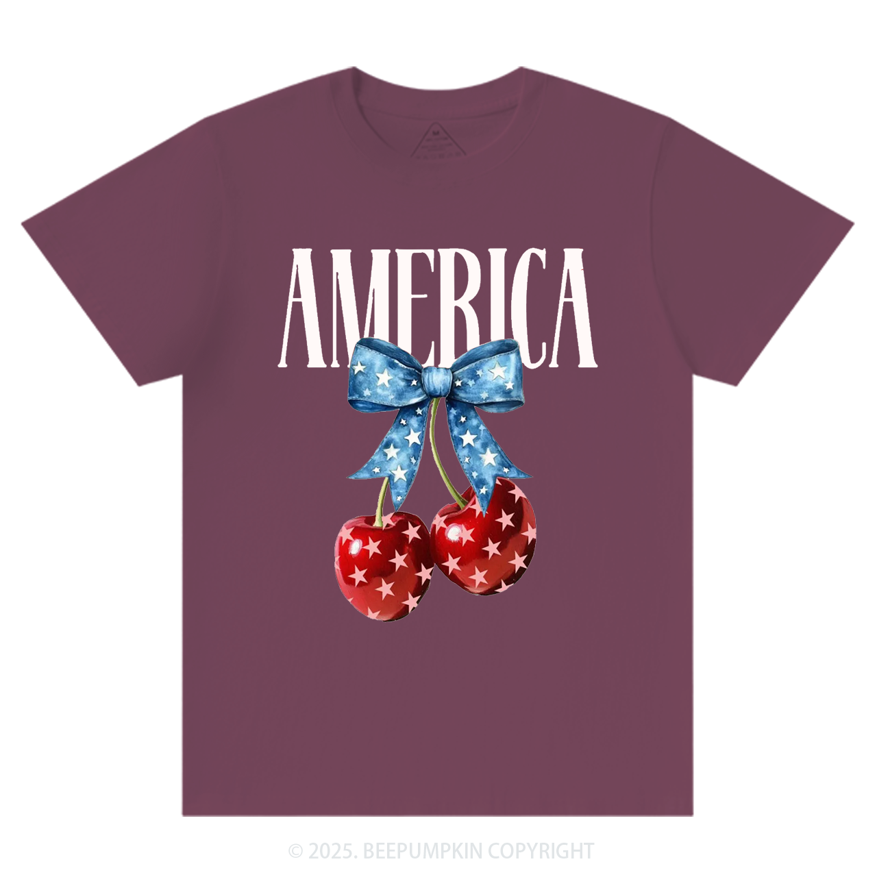 American Flag Cherry Mama T-Shirts