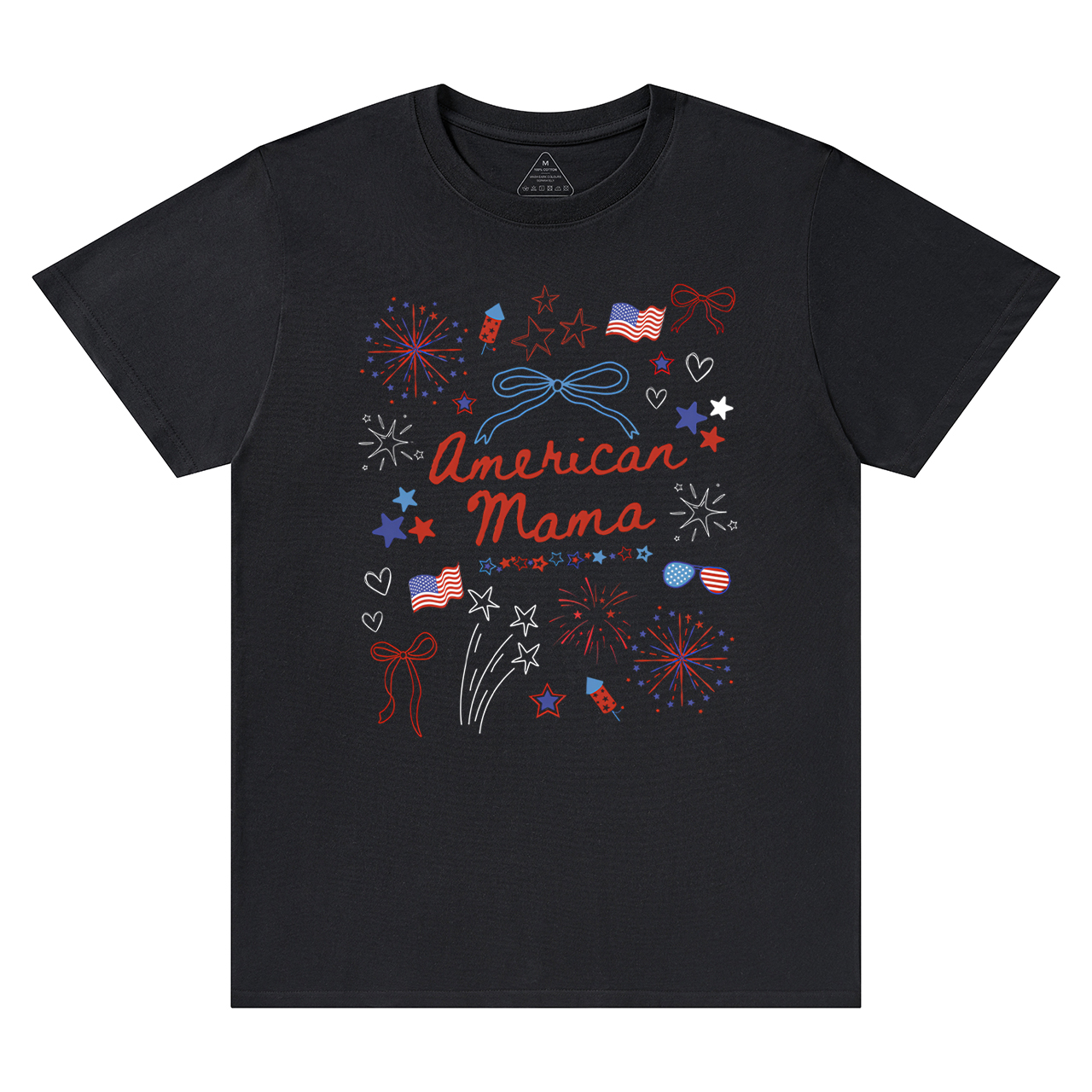 Comfort Colors 4th Of July Mama T-Shirts