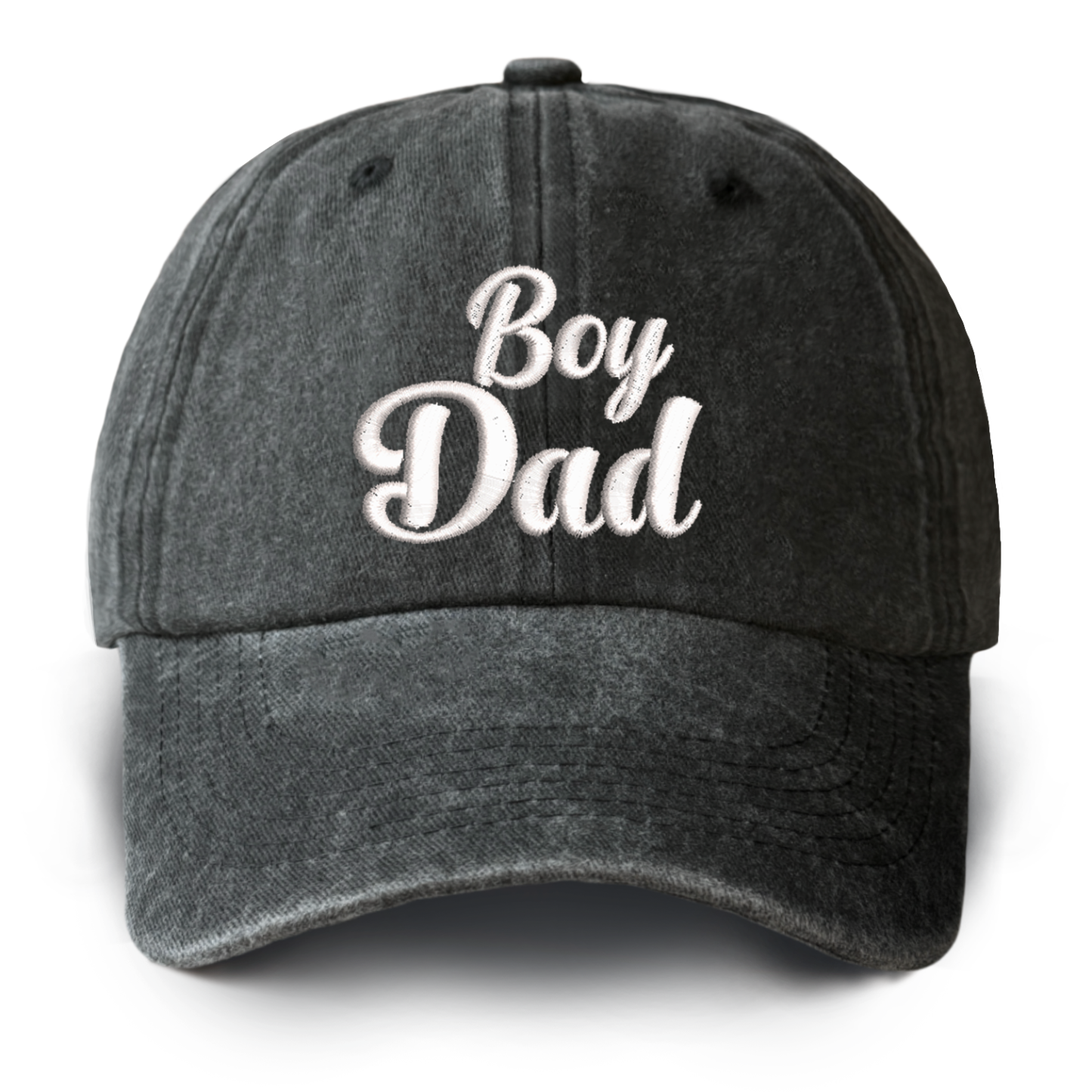 Boy Dad Embroidered Baseball Cap