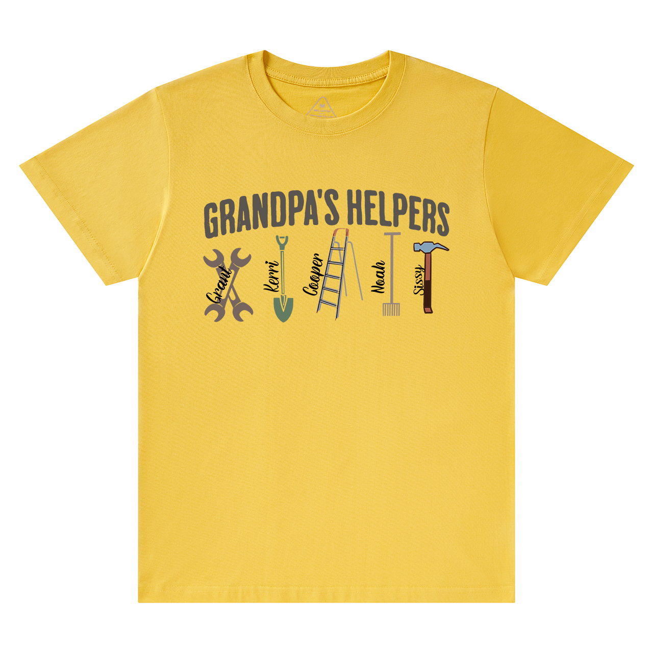 Personalized Grandpa's Helpers T-shirt