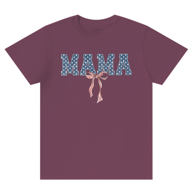 Coquette 4th of July Mama T-Shirts