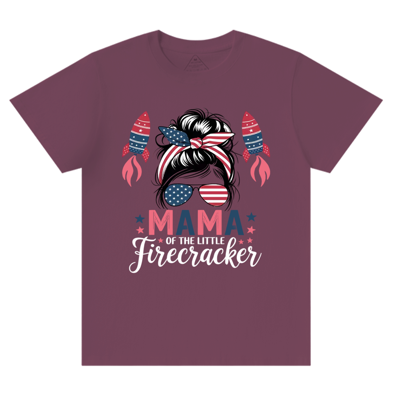 Little Firecracker 4th Of July Mama T-Shirts
