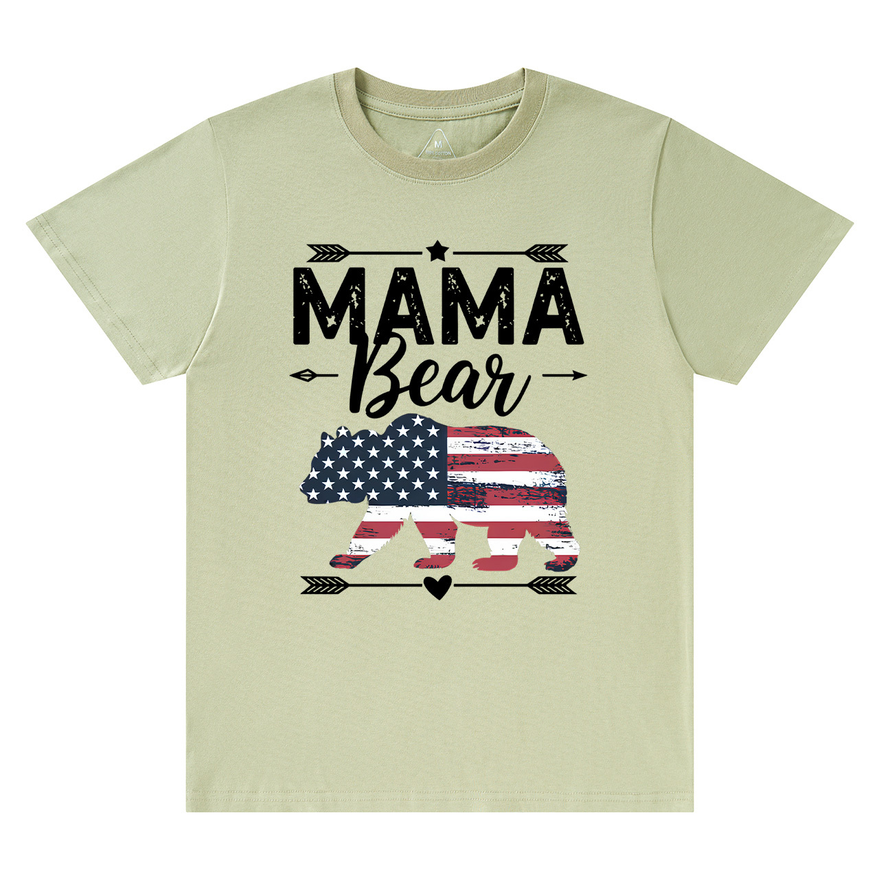 Mama Bear 4th Of July Mama T-Shirts