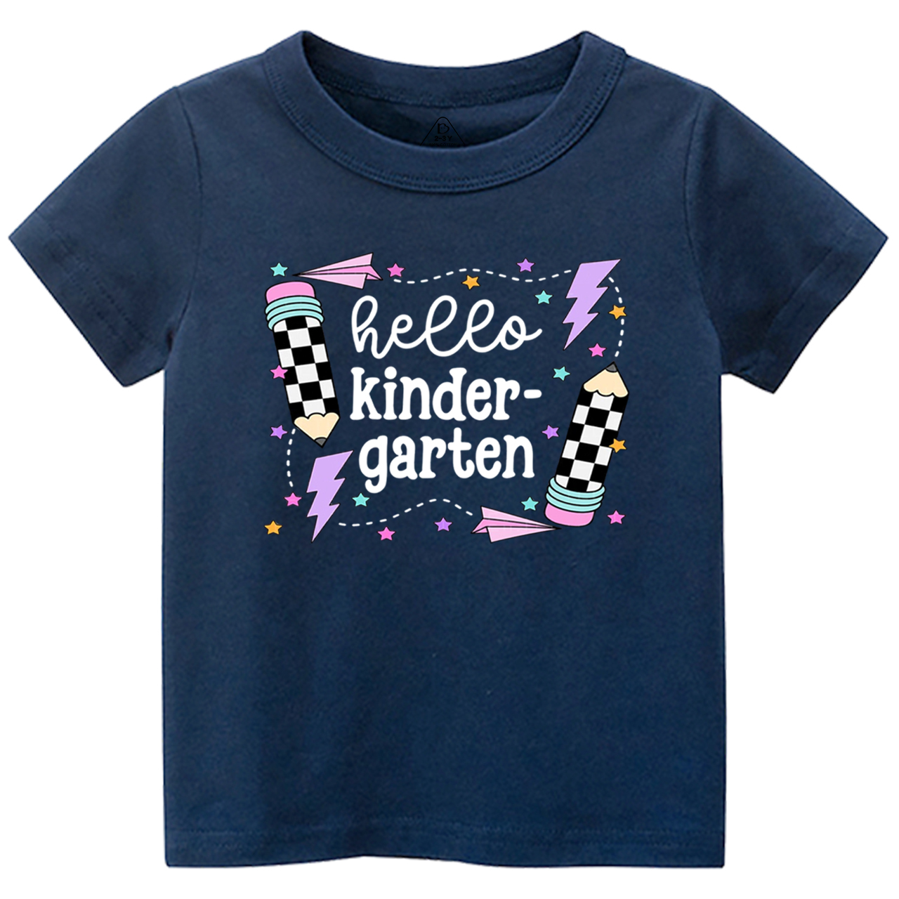Retro Kindergarten Toddler&Kid's Tees Beepumpkin 