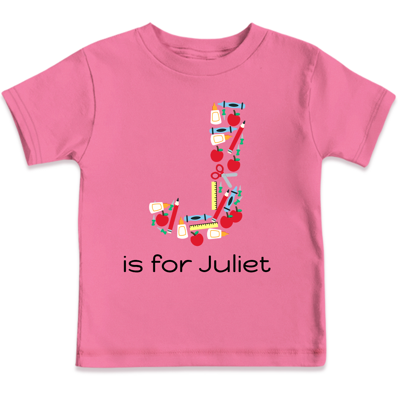 Alphabet Custom Pre-k For School Kids Shirts