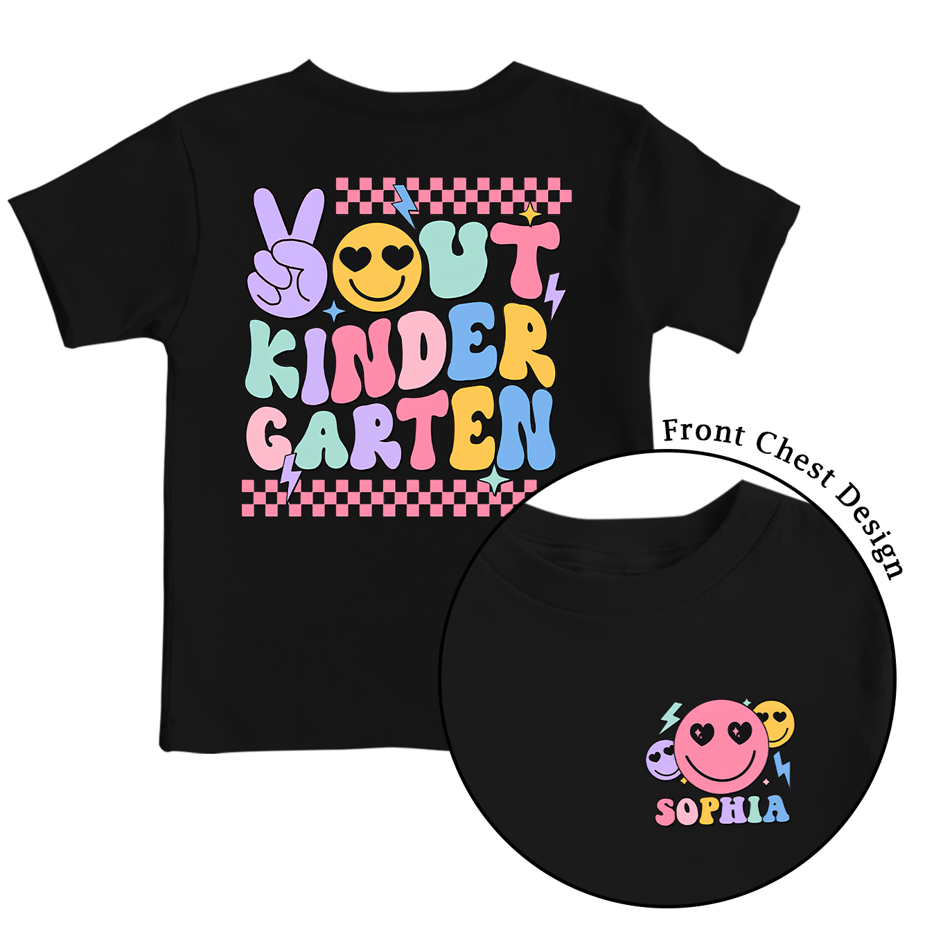 Personalized Kindergarten Graduation Toddler&Kid's Tees Beepumpkin 