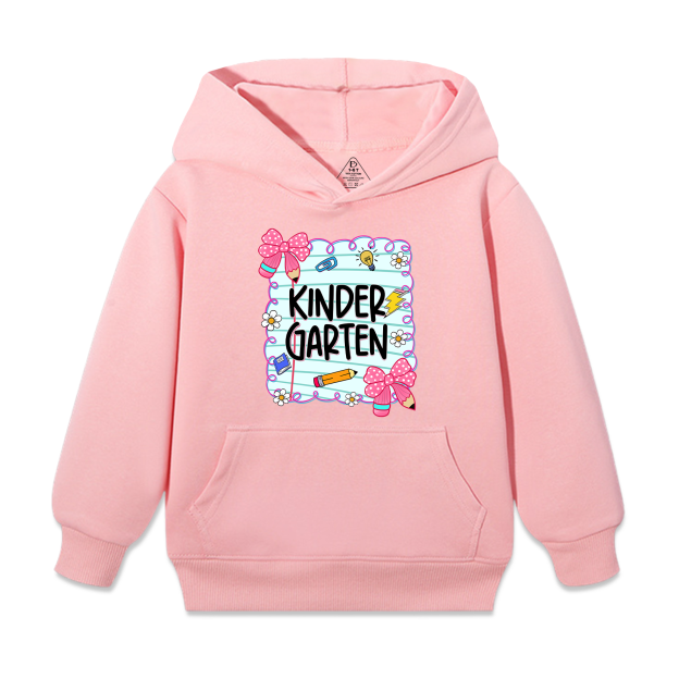 Personalized First Day Of School Kid's Hoodies Beepumpkin