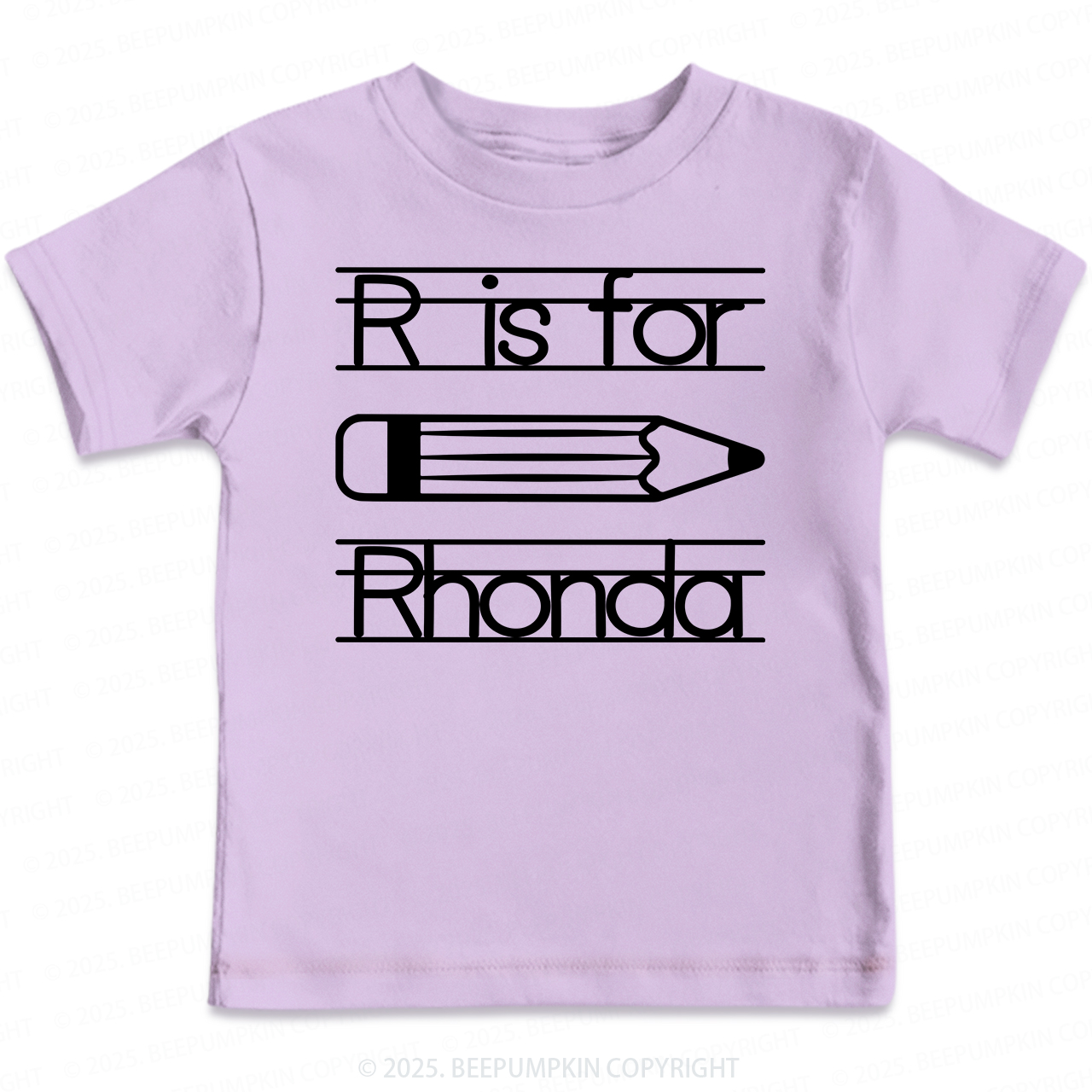  Custom Alphabet School Shirt For Kids