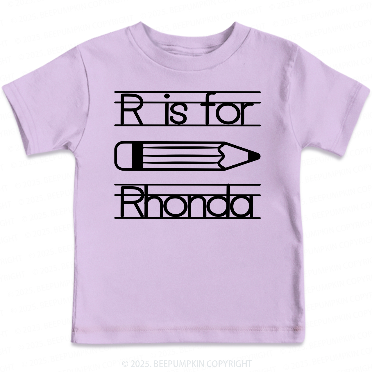  Custom Alphabet School Shirt For Kids