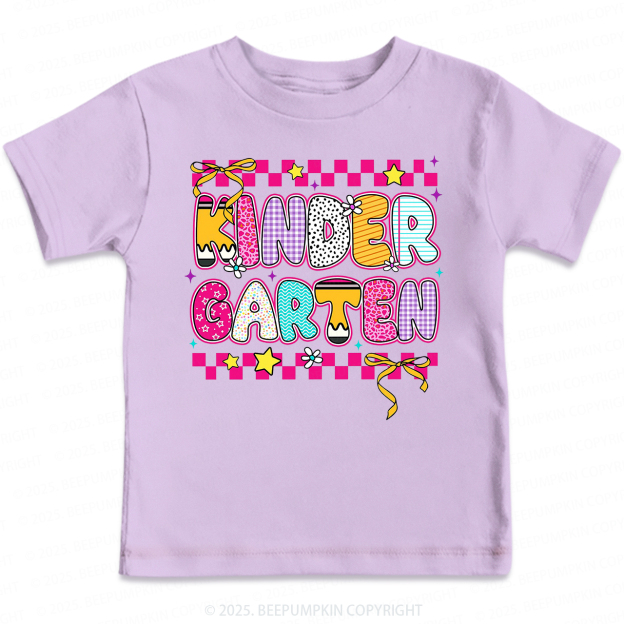 Personalized Back To School Floral Bundle Toddler&Kid's Tees Beepumpkin