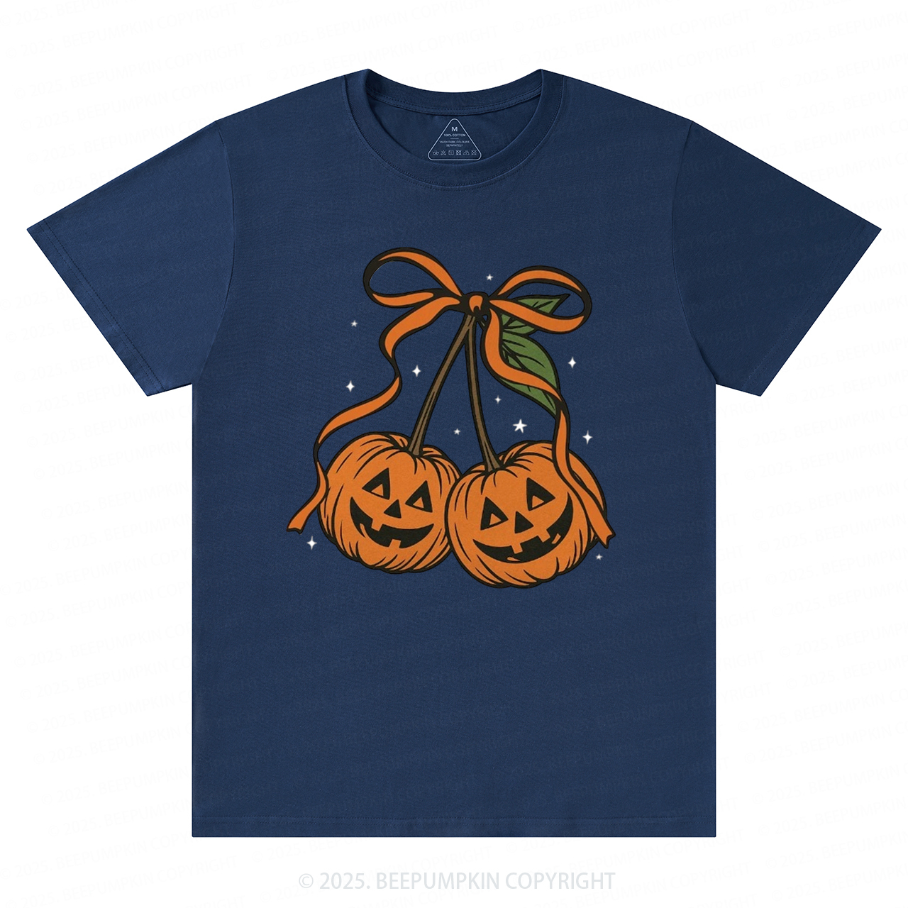 Pumpkin Face Halloween T-Shirts Beepumpkin 
