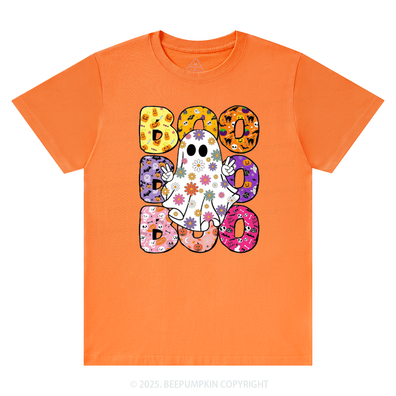 Boo Halloween T-Shirts Beepumpkin 