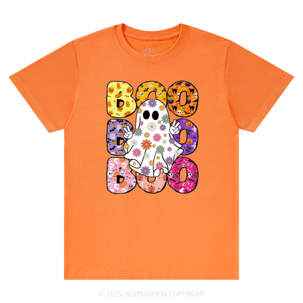 Boo Halloween T-Shirts Beepumpkin 