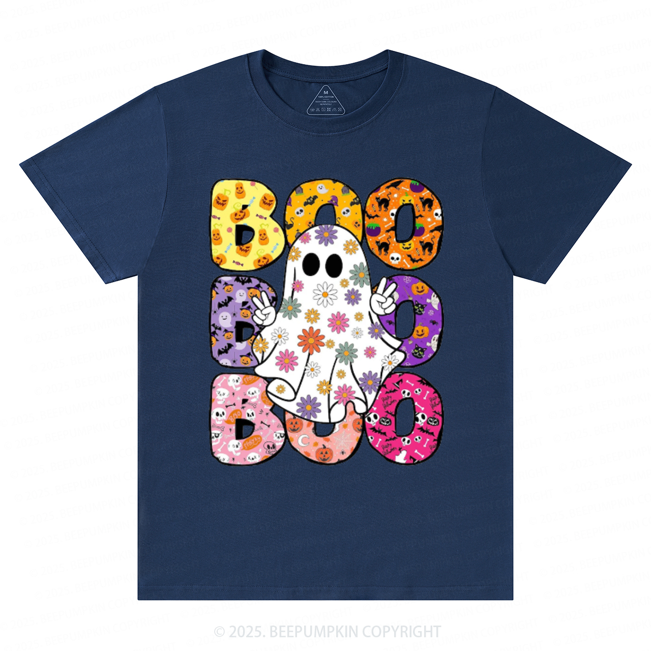 Boo Halloween T-Shirts Beepumpkin 