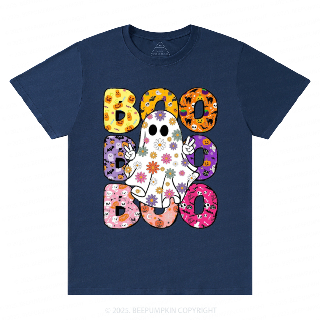 Boo Halloween T-Shirts Beepumpkin 