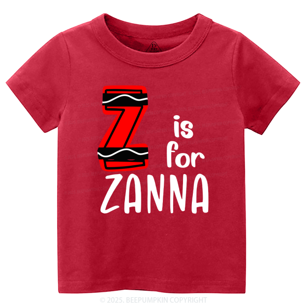 Personalized Name First Day Of school Toddler&Kids Tees