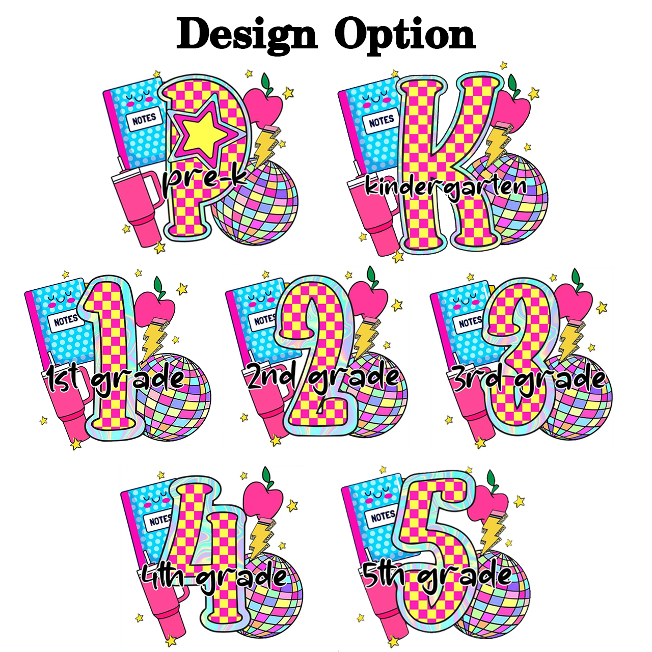 Personalized Grade Glow Collection Toddler&Kid's Tees Beepumpkin