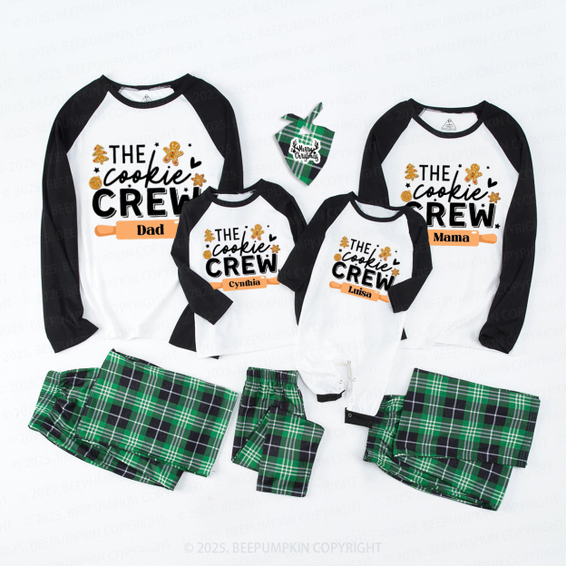 Personalized The Cookie Crew Family Matching Pajamas