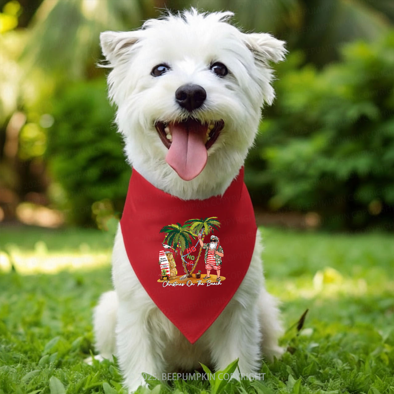 2025 Christmas Beach Family Matching T-Shirts Beepumpkin