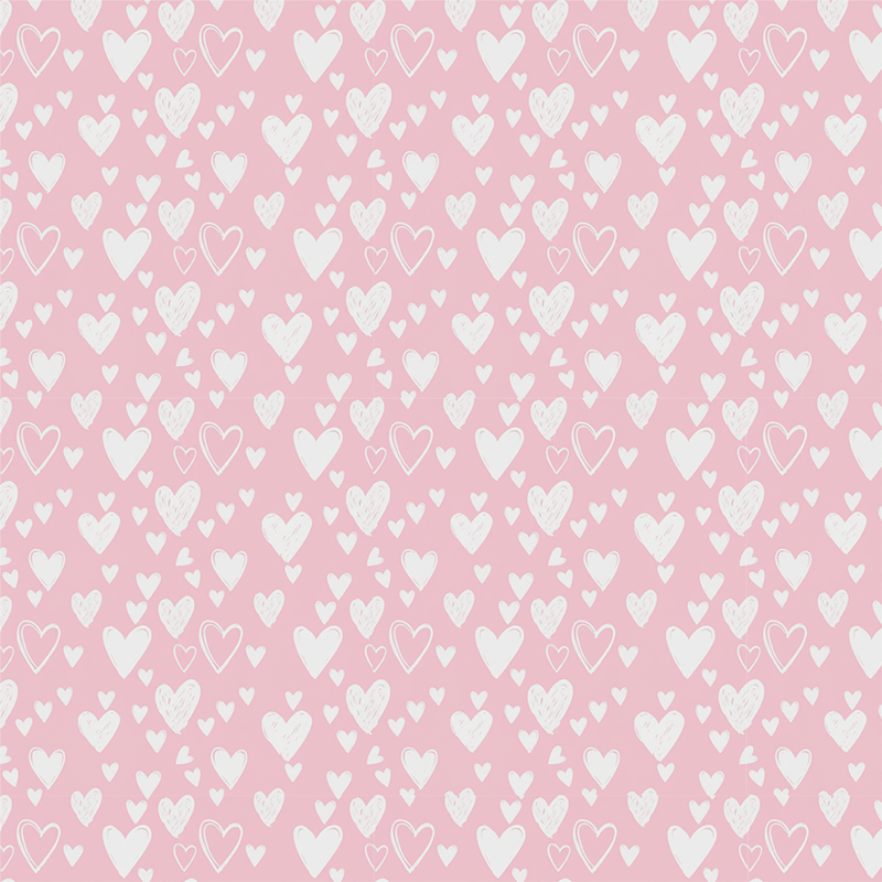 Heart Cloud All-Over Print Mom&Me Cuffed Pajama Sets