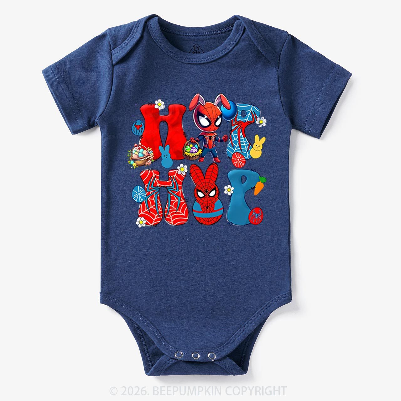 Cartoon Easter Bunny Bodysuit