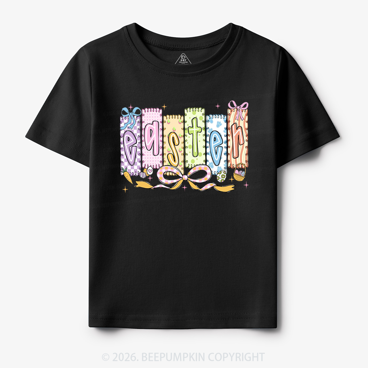 Cute Pastel Preppy Coquette Easter Toddler&Kid's Tees