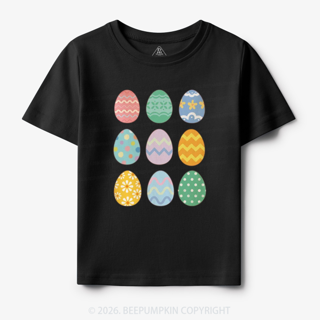Cute Pastel Easter Egg Toddler&Kid's Tees