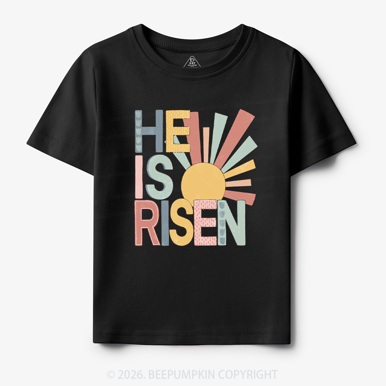 He Is Risen Love Like Jesus Easter Toddler&Kid's Tees